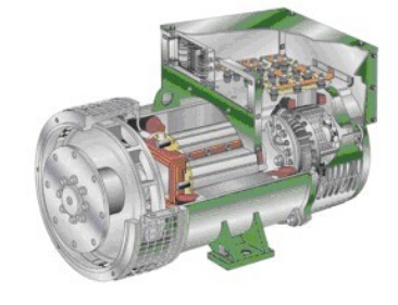 泾源发电机内部结构图